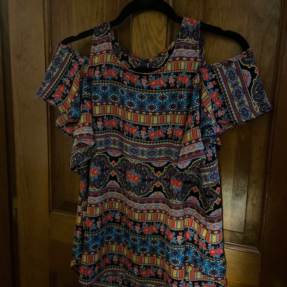 Flowery blouse